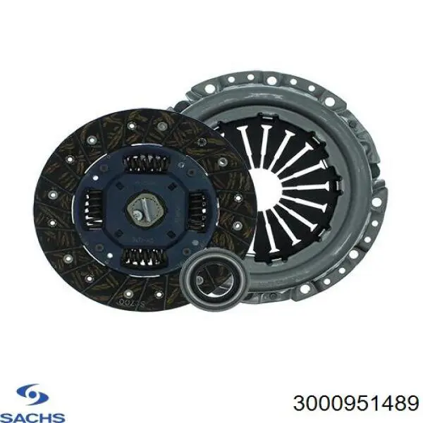 3000951489 Sachs Зчеплення в зборі