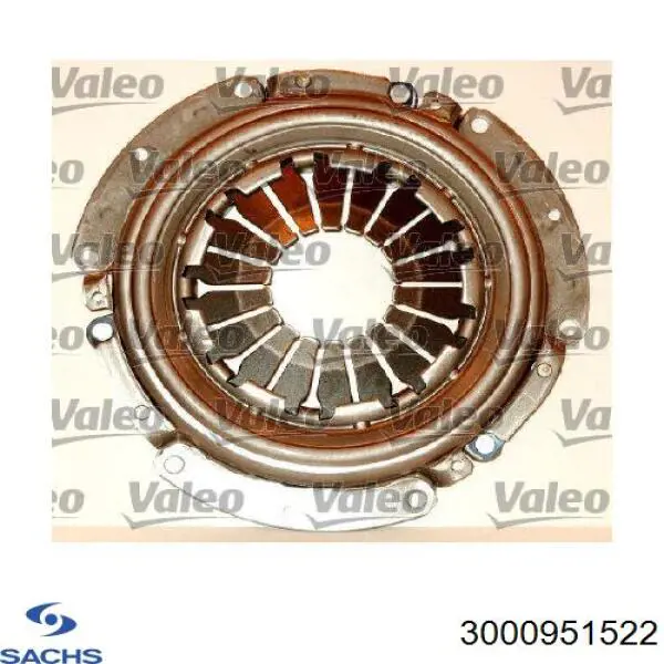 Комплект зчеплення (3 частини) Sachs 3000951522 ціна, від 129.50 USD