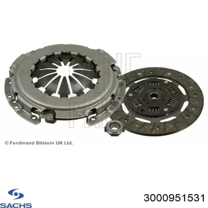 3000951531 Sachs Зчеплення в зборі