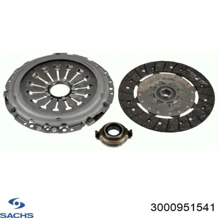 3000951541 Sachs Зчеплення в зборі