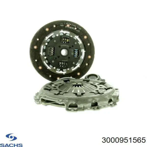 Купити 3000951565 Sachs Комплект зчеплення (диск, корзина, підшипник)