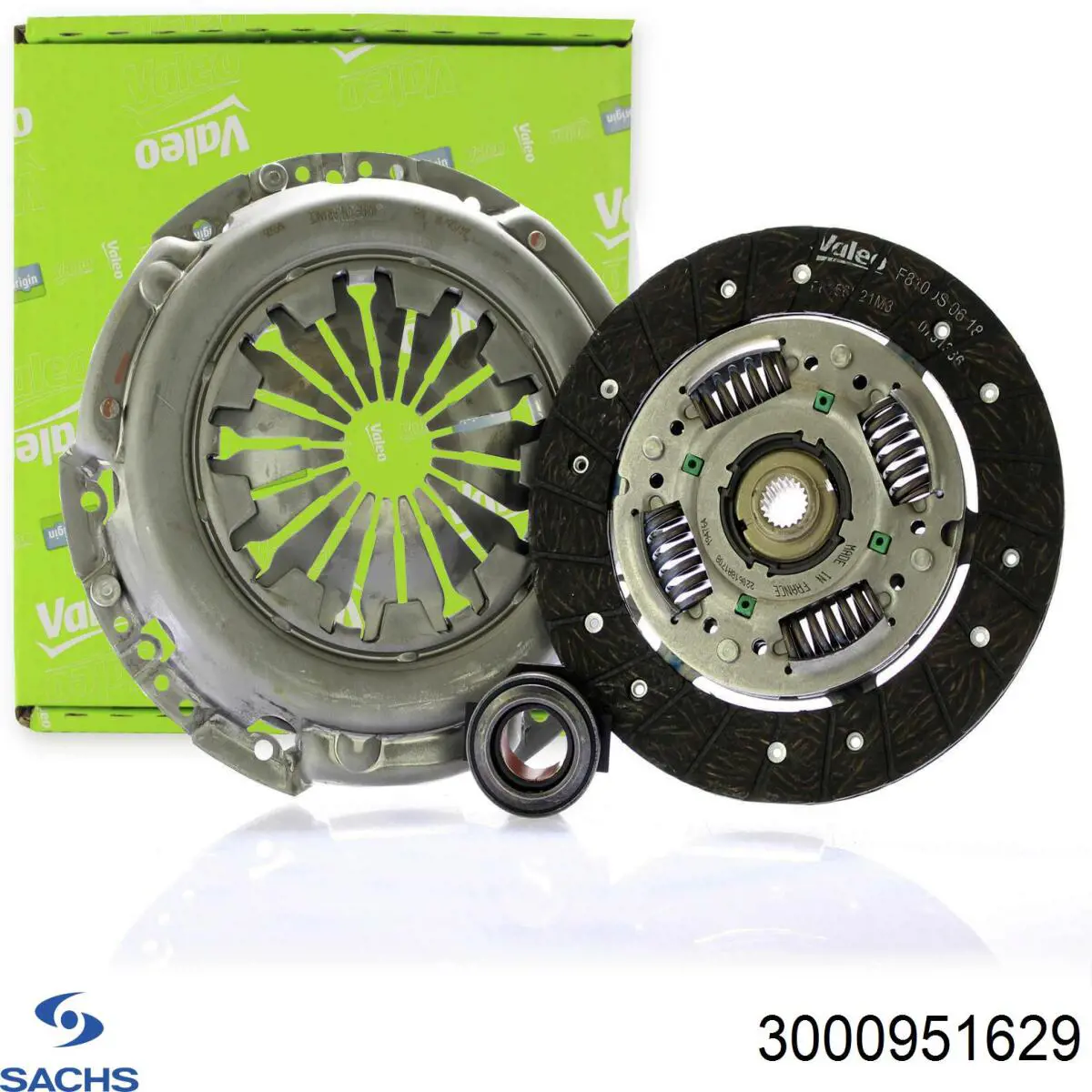 3000951629 Sachs Зчеплення в зборі