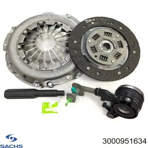 3000951634 Sachs Зчеплення в зборі