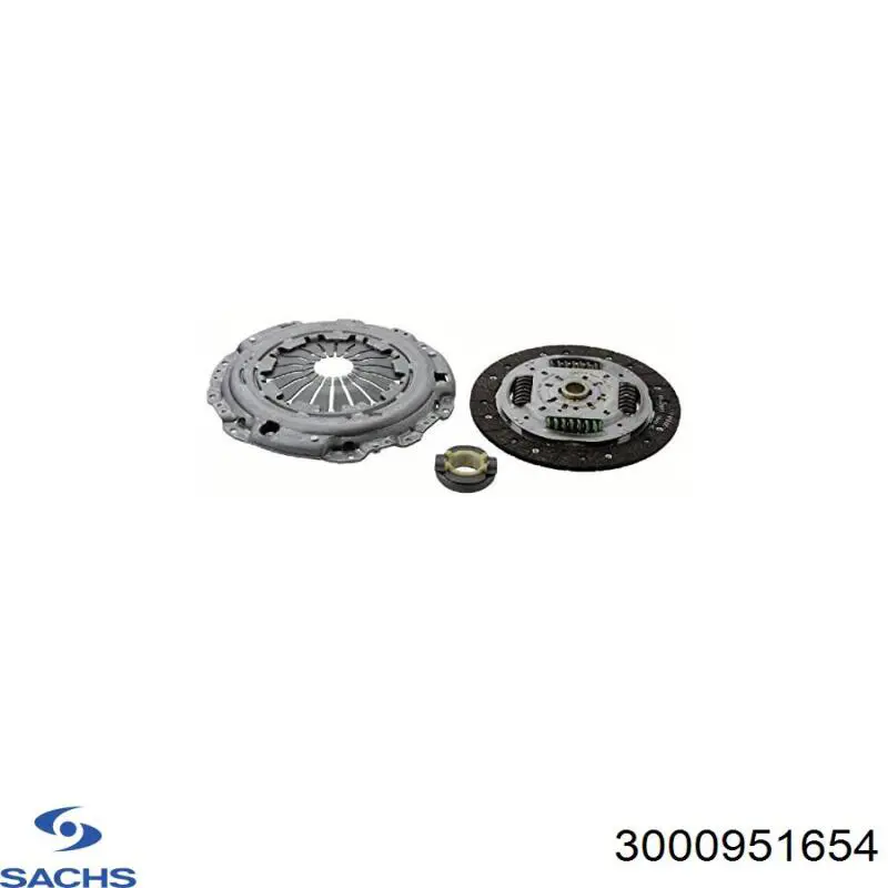 Зчеплення 3000951654 Sachs