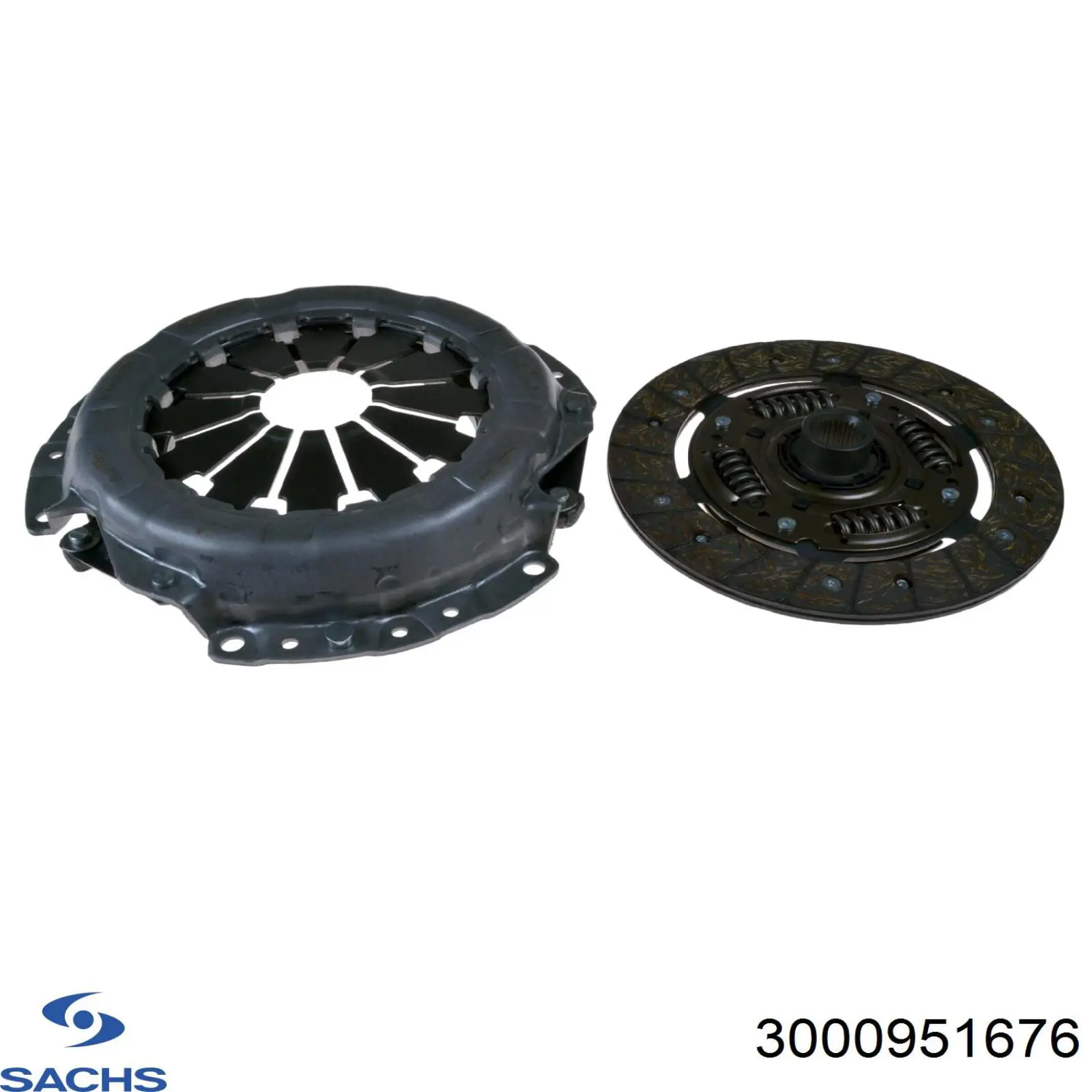 3000951676 Sachs Зчеплення в зборі