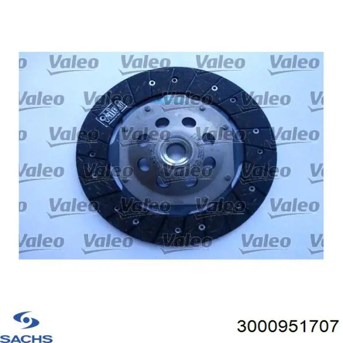 Комплект зчеплення (3 частини) Sachs 3000951707 ціна, від 215.78 USD