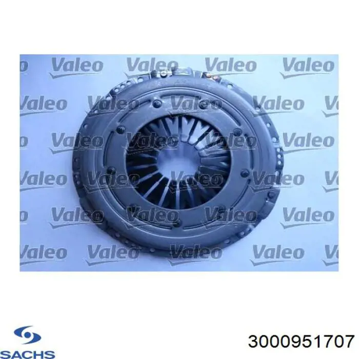 Купити 3000951707 Sachs Комплект зчеплення (диск, корзина, підшипник)