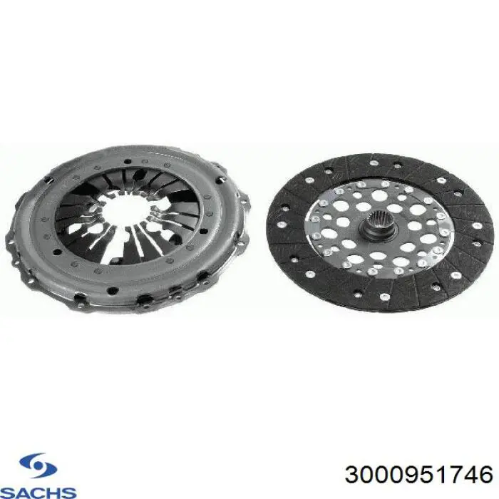 Комплект зчеплення (3 частини) Blue Print ADR163011 ціна, від 125.83 USD