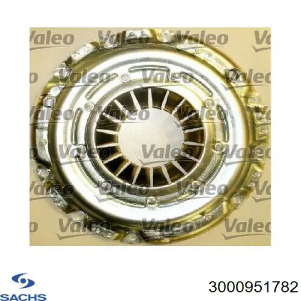 Комплект зчеплення (3 частини) Sachs 3000951782 ціна, від 150.44 USD