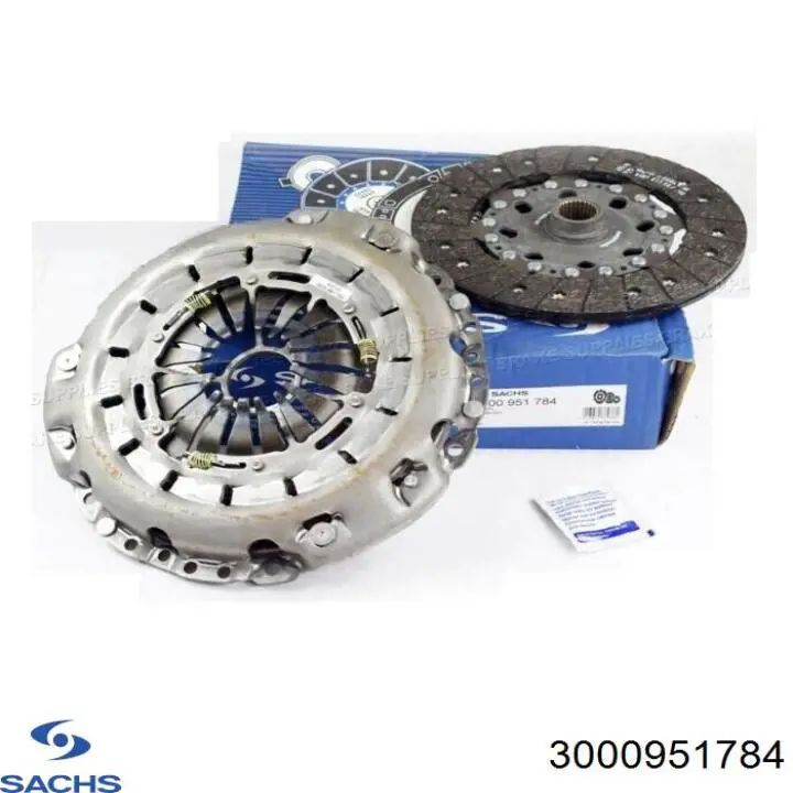 Купити 3000951784 Sachs Комплект зчеплення (диск, корзина, підшипник)
