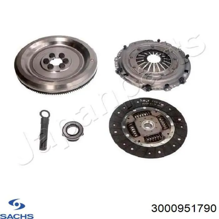 3000951790 Sachs Зчеплення в зборі