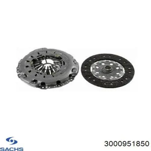 Купити 3000951850 Sachs Комплект зчеплення (диск, корзина, підшипник)