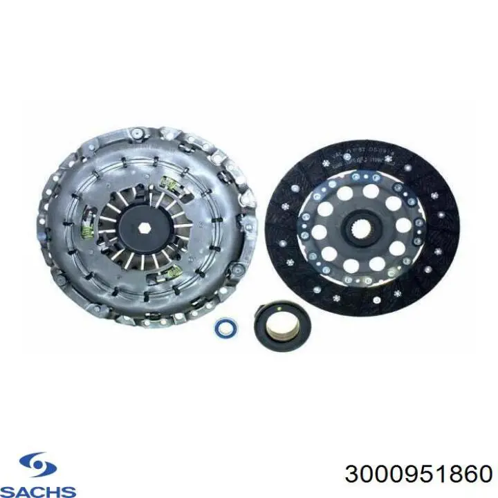 3000951860 Sachs Зчеплення в зборі