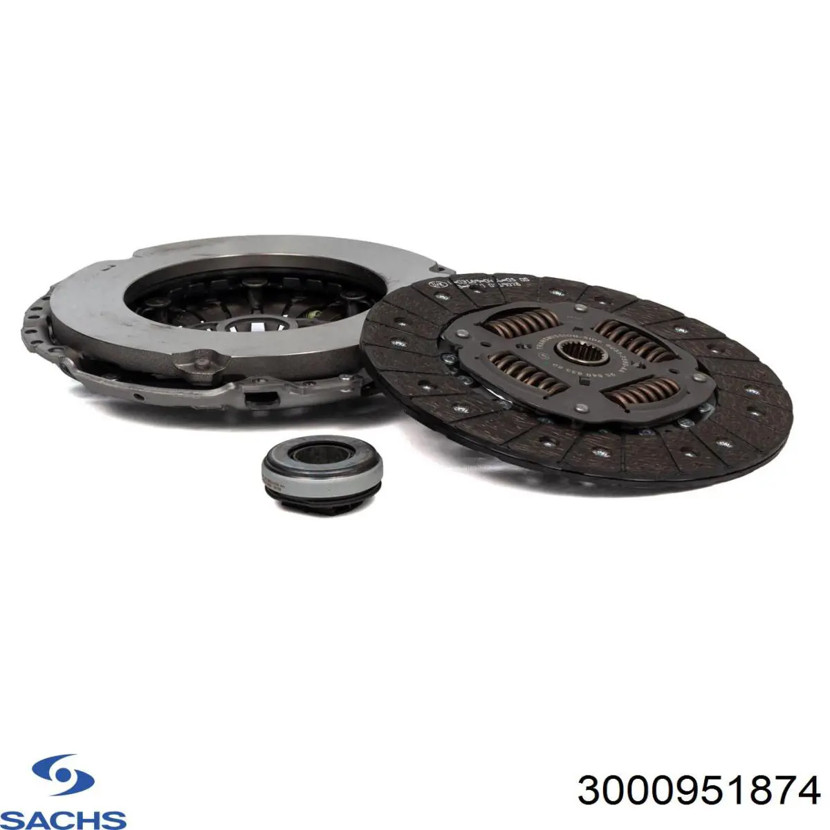 3000951874 Sachs Зчеплення в зборі