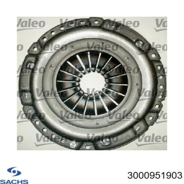 Комплект зчеплення (3 частини) Sachs 3000951903 ціна, від 299.87 USD