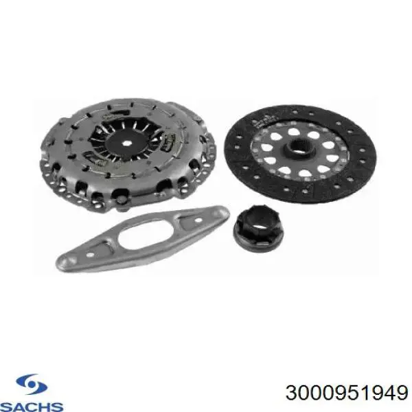 3000951949 Sachs Зчеплення в зборі