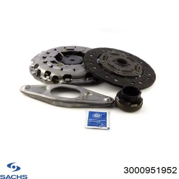 Комплект зчеплення (3 частини) Sachs 3000951952 ціна, від 244.60 USD