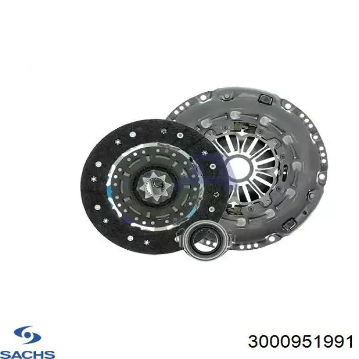 Купити 3000951991 Sachs Комплект зчеплення (диск, корзина, підшипник)