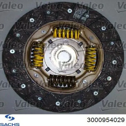 Купити 3000954029 Sachs Комплект зчеплення (диск, корзина, підшипник)