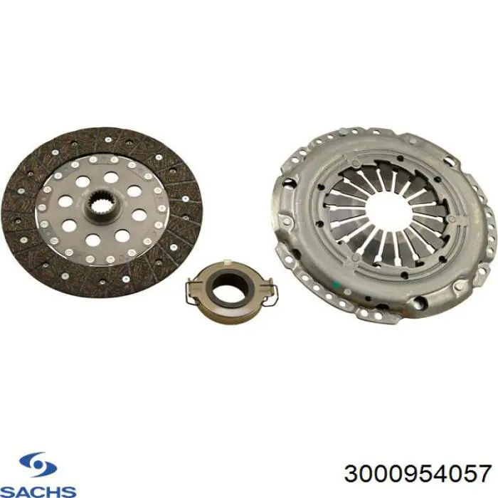 3000954057 Sachs Зчеплення в зборі