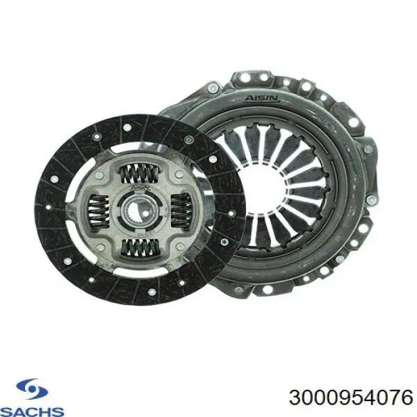 3000954076 Sachs Зчеплення в зборі