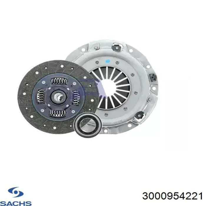Купити 3000954221 Sachs Комплект зчеплення (диск, корзина, підшипник)