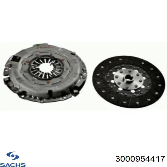 3000954417 Sachs Зчеплення в зборі