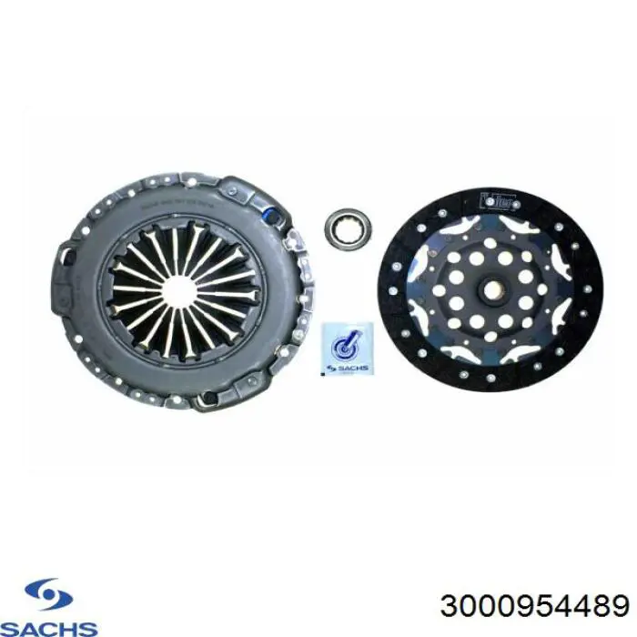 3000954489 Sachs Зчеплення в зборі