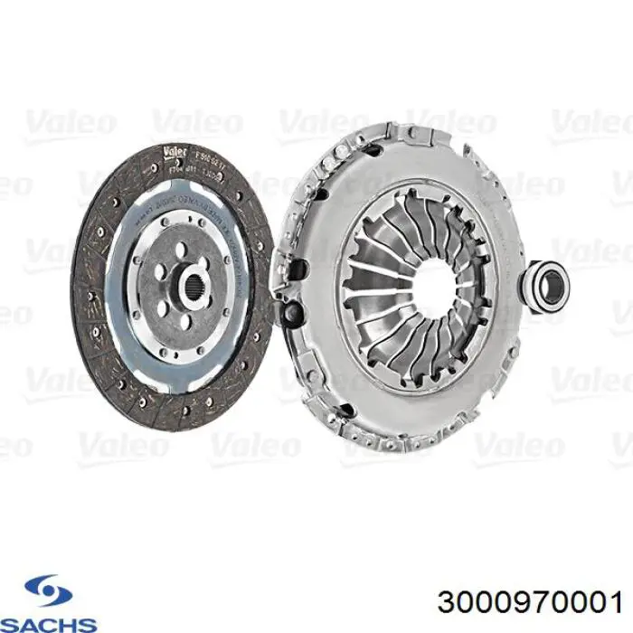 3000970001 Sachs Зчеплення в зборі