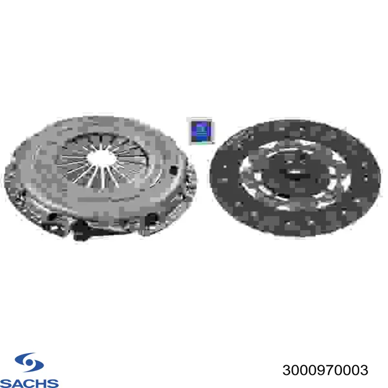 Купити 3000970003 Sachs Комплект зчеплення (диск, корзина, підшипник)