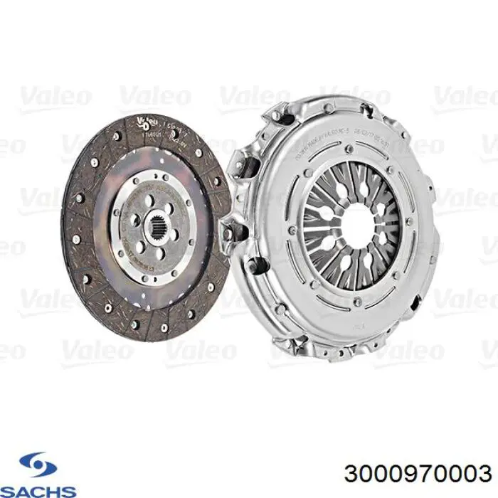 Комплект зчеплення (3 частини) Sachs 3000970003 ціна, від 187.00 USD