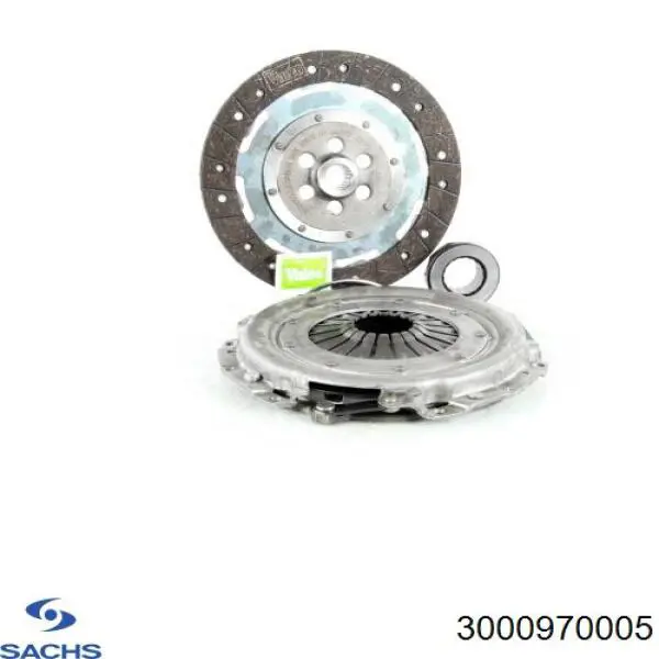 Купити 3000970005 Sachs Комплект зчеплення (диск, корзина, підшипник)