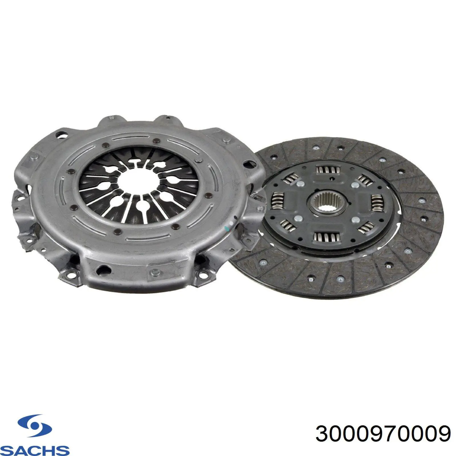 Комплект зчеплення (3 частини) Sachs 3000970009 ціна, від 208.25 USD