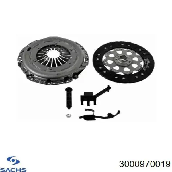 Комплект зчеплення (3 частини) Sachs 3000970019 ціна, від 362.30 USD