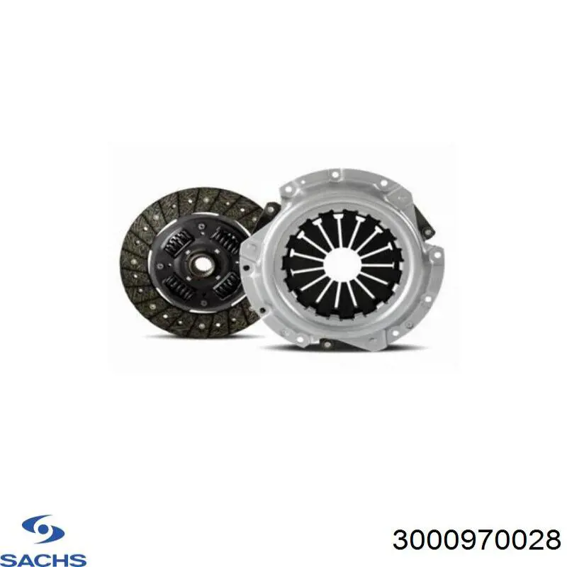 Комплект зчеплення (3 частини) Sachs 3000970028 ціна, від 250.31 USD