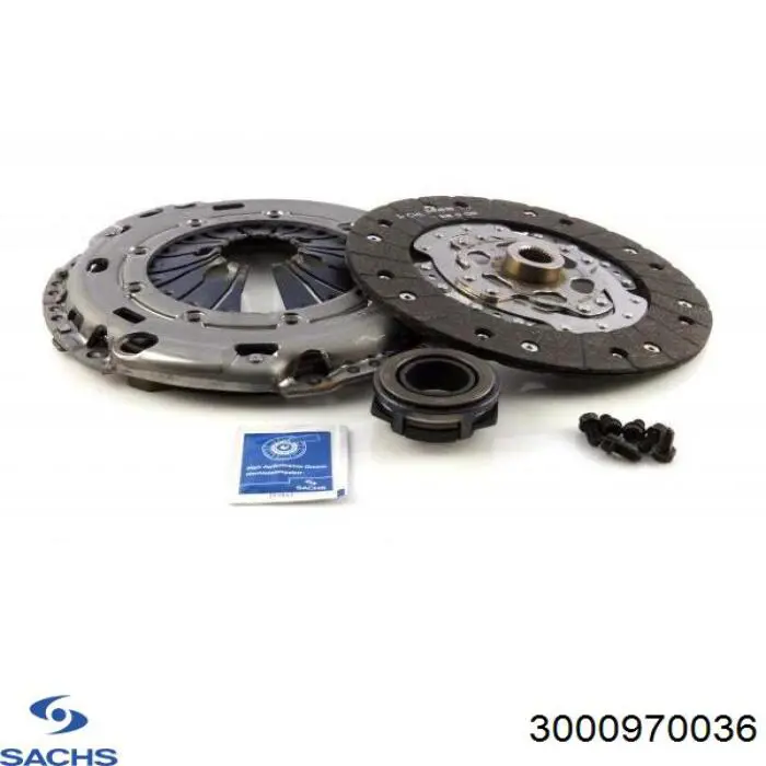 Купити 3000970036 Sachs Комплект зчеплення (диск, корзина, підшипник)