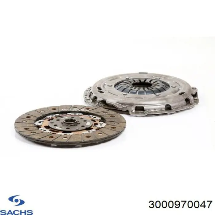 Купити 3000970047 Sachs Комплект зчеплення (диск, корзина, підшипник)