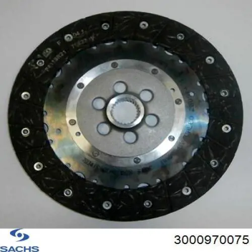 Купити 3000970075 Sachs Комплект зчеплення (диск, корзина, підшипник)