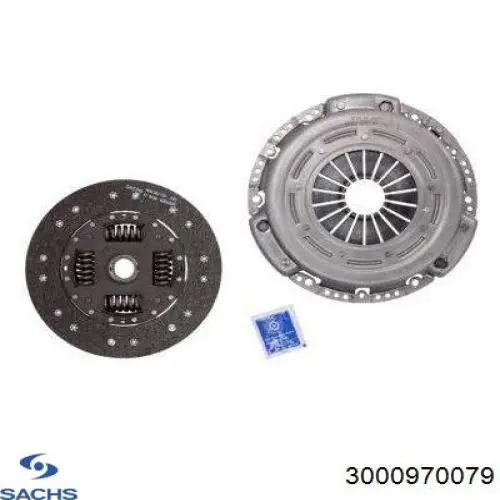 Купити 3000970079 Sachs Комплект зчеплення (диск, корзина, підшипник)