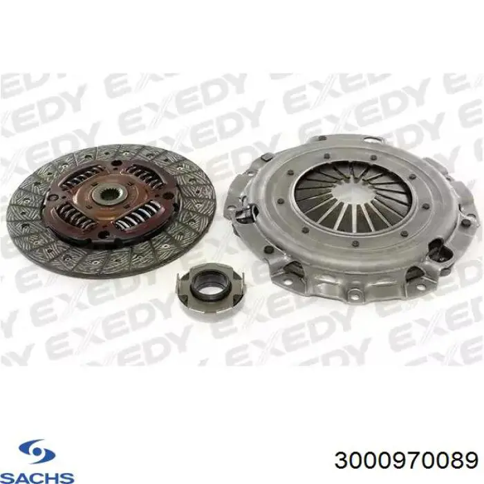 3000970089 Sachs Зчеплення в зборі