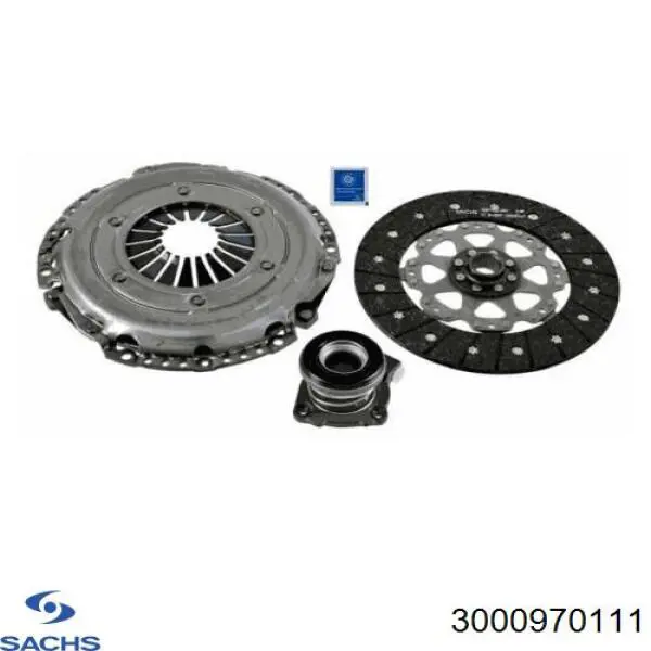 Комплект зчеплення (3 частини) Sachs 3000970111 ціна, від 220.30 USD