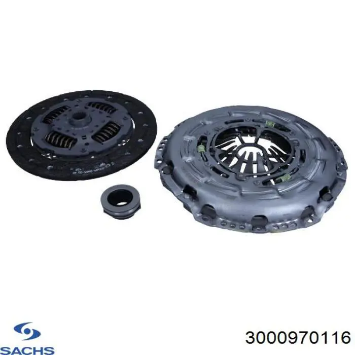 Купити 3000970116 Sachs Комплект зчеплення (диск, корзина, підшипник)
