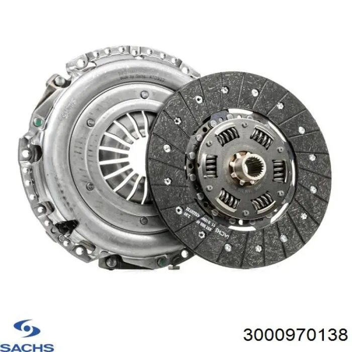 3000970138 Sachs Зчеплення в зборі