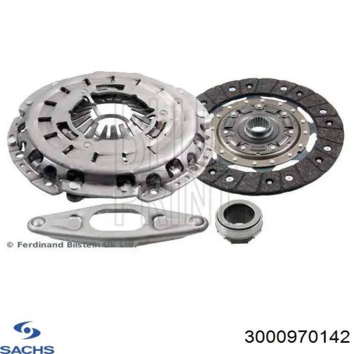 Комплект зчеплення (3 частини) Sachs 3000970142 ціна, від 202.14 USD