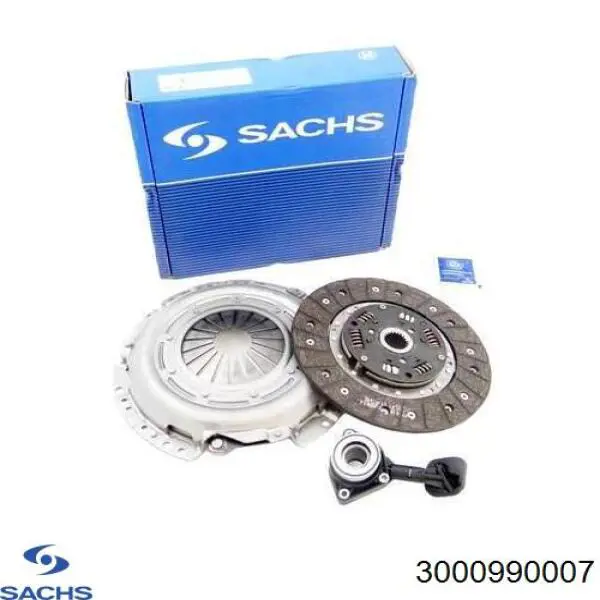 3000990007 Sachs комплект зчеплення (3 частини)