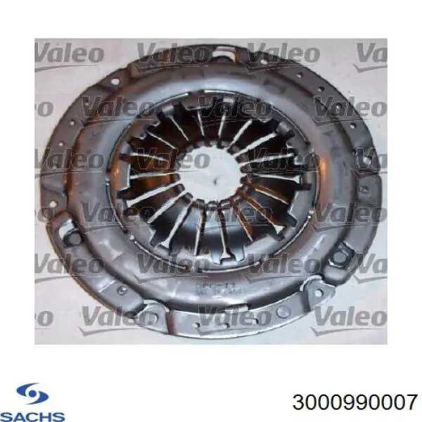 Комплект зчеплення (3 частини) Sachs 3000990007 ціна, від 184.27 USD
