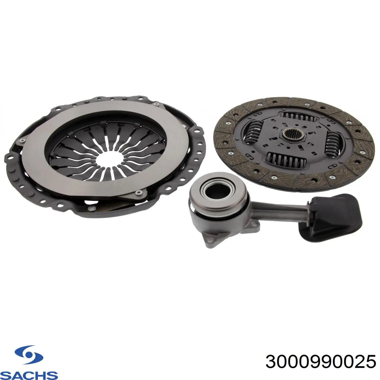Купити 3000990025 Sachs Комплект зчеплення (диск, корзина, підшипник)