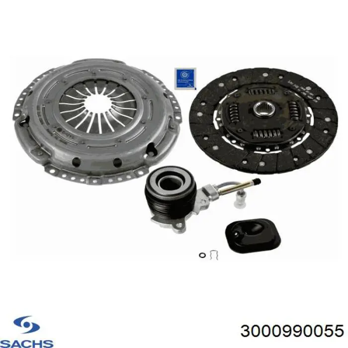 Комплект зчеплення (3 частини) Sachs 3000990055 ціна, від 220.08 USD