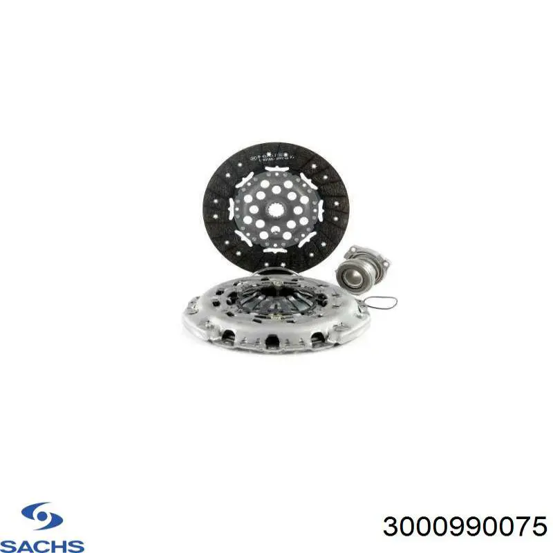 Комплект зчеплення (3 частини) Sachs 3000990075 ціна, від 233.28 USD