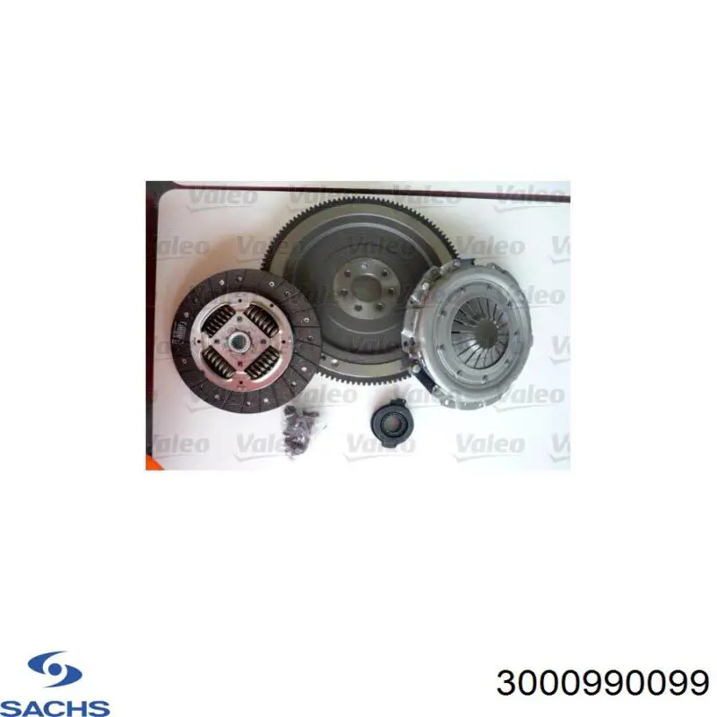 Купити 3000990099 Sachs Комплект зчеплення (диск, корзина, підшипник)